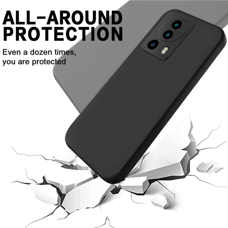 Pure Color Liquid Silicone Shockproof Phone Case, For Xiaomi 13 Lite