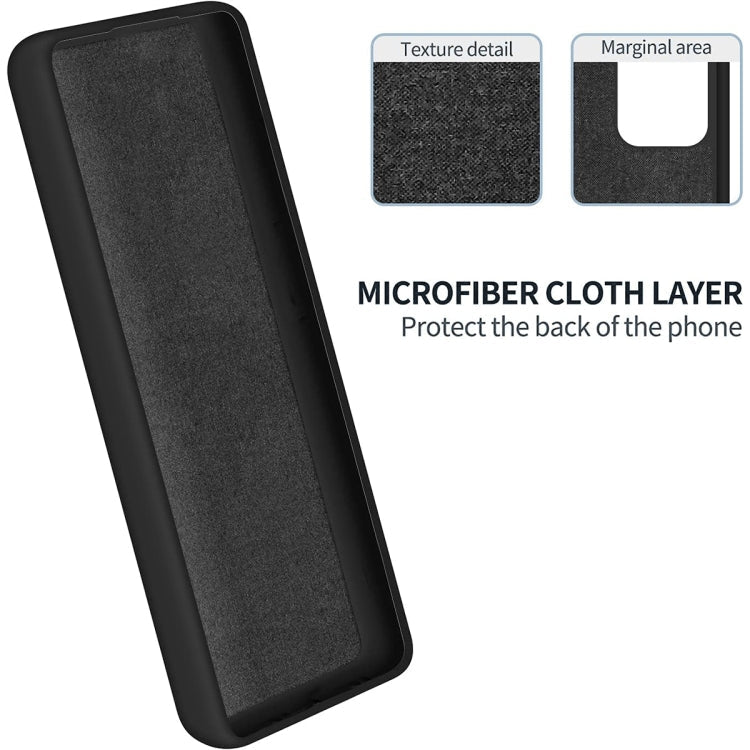 Pure Color Liquid Silicone Shockproof Phone Case, For Xiaomi 13 Lite
