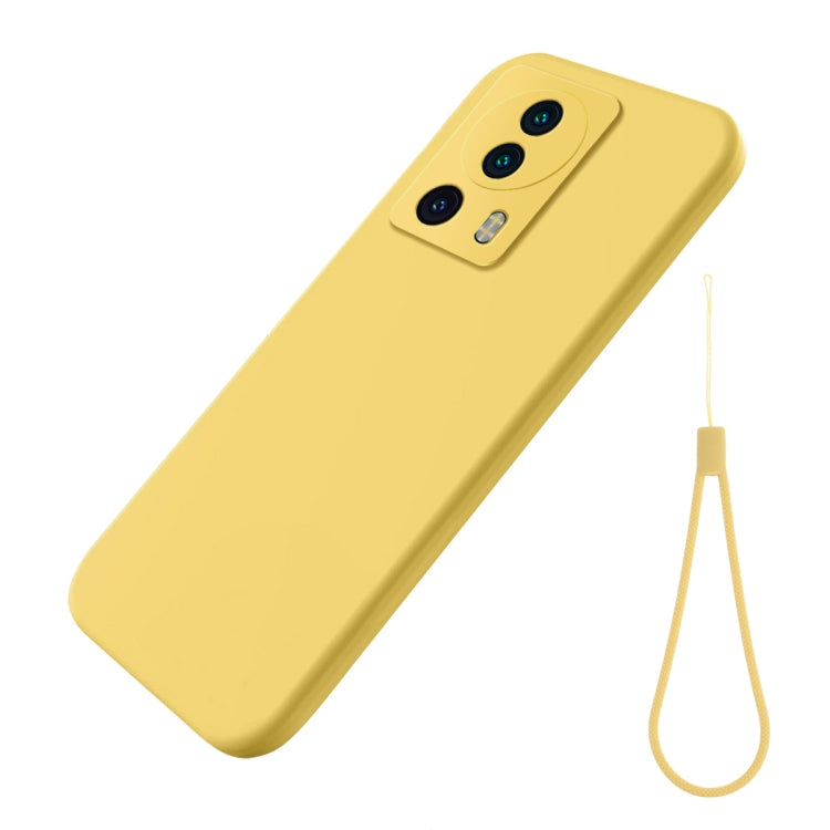 Pure Color Liquid Silicone Shockproof Phone Case, For Xiaomi 13 Lite