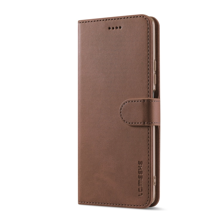 LC.IMEEKE Calf Texture Horizontal Flip Leather Case, For Xiaomi Redmi Note 12 Pro 4G Global