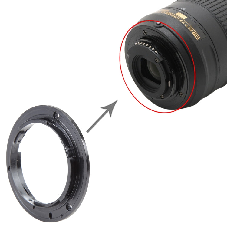 OEM Camera Lens Bayonet Mount Ring, For Nikon AF-P DX 18-105mm f/3.5-5.6G ED VR, For Nikon AF-P DX 18-135mm F/3.5-5.6G, For Nikon AF-P DX 55-200mm f/4-5.6G ED VR II