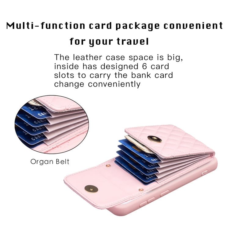 Vertical Wallet Rhombic Leather Phone Case, For Samsung Galaxy S23 5G, For Samsung Galaxy S22+ 5G, For Samsung Galaxy S21 5G, For Samsung Galaxy S21+ 5G
