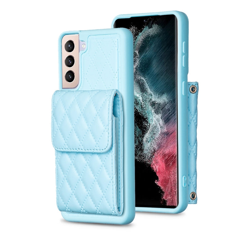 Vertical Wallet Rhombic Leather Phone Case, For Samsung Galaxy S23 5G, For Samsung Galaxy S22+ 5G, For Samsung Galaxy S21 5G, For Samsung Galaxy S21+ 5G