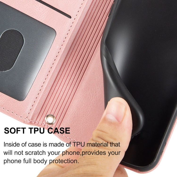 Embossed Stripes Skin Feel Leather Phone Case, For Samsung Galaxy A54 5G