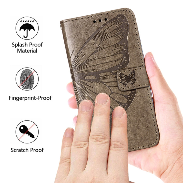 Embossed Butterfly Leather Phone Case, For Realme GT Neo 5 5G / GT3, For OPPO A1 Pro / Reno8 T 5G, For Xiaomi Redmi Note 12 4G Global