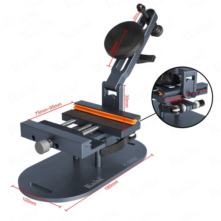 Kaisi K-2292 2 in1 360 Rotation Multifunctional Fixture, K-2292