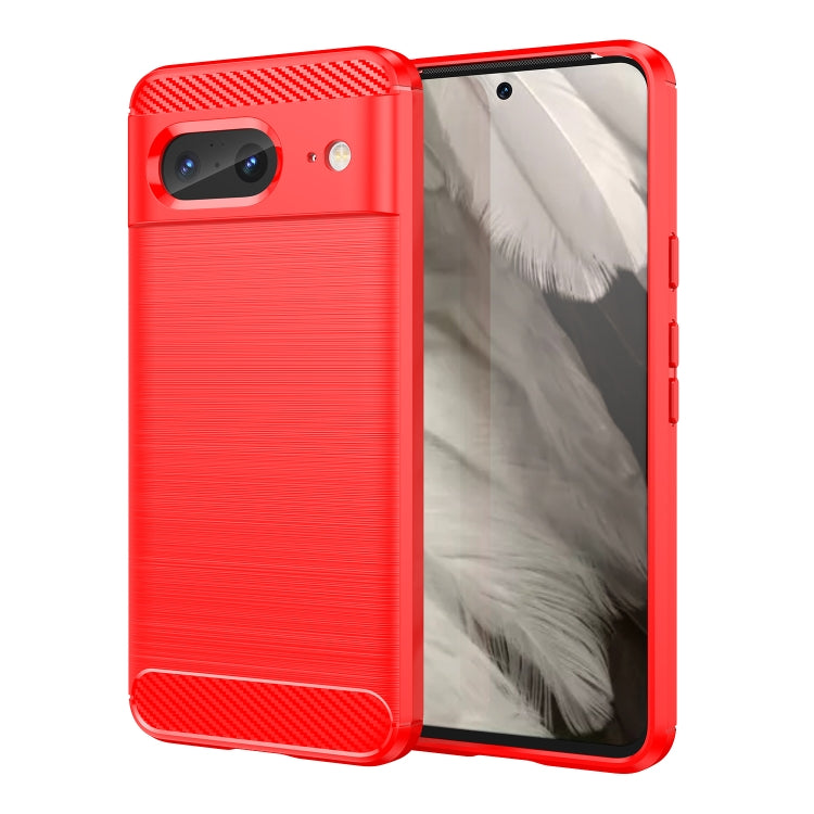 Carbon Fiber Brushed Texture TPU Case, For Google Pixel 8, For Google Pixel 8 Pro, For Xiaomi 13 Ultra