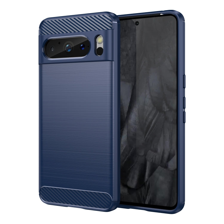 Carbon Fiber Brushed Texture TPU Case, For Google Pixel 8, For Google Pixel 8 Pro, For Xiaomi 13 Ultra