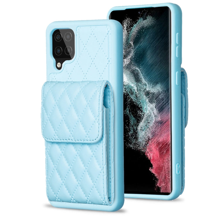 Vertical Wallet Rhombic Leather Phone Case, For Samsung Galaxy A12, For Samsung Galaxy A13 4G, For Samsung Galaxy A34 5G, For Samsung Galaxy A52 4G / 5G