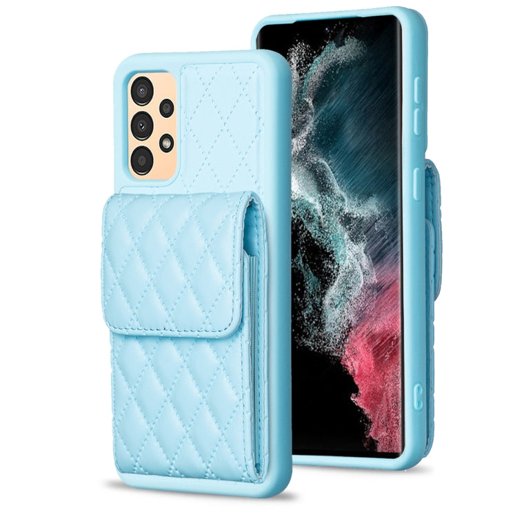Vertical Wallet Rhombic Leather Phone Case, For Samsung Galaxy A12, For Samsung Galaxy A13 4G, For Samsung Galaxy A34 5G, For Samsung Galaxy A52 4G / 5G