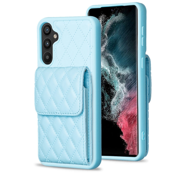 Vertical Wallet Rhombic Leather Phone Case, For Samsung Galaxy A12, For Samsung Galaxy A13 4G, For Samsung Galaxy A34 5G, For Samsung Galaxy A52 4G / 5G