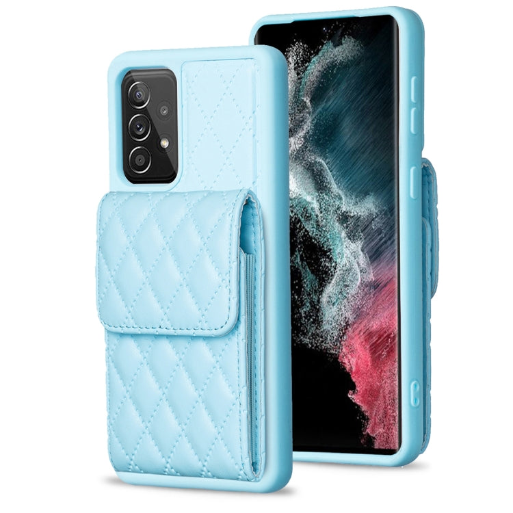 Vertical Wallet Rhombic Leather Phone Case, For Samsung Galaxy A12, For Samsung Galaxy A13 4G, For Samsung Galaxy A34 5G, For Samsung Galaxy A52 4G / 5G