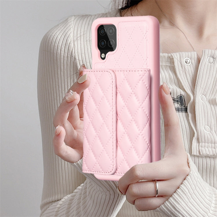 Horizontal Wallet Rhombic Leather Phone Case, For Samsung Galaxy A12, For Samsung Galaxy A34 5G, For Samsung Galaxy A52 4G / 5G, For Samsung Galaxy A53 5G