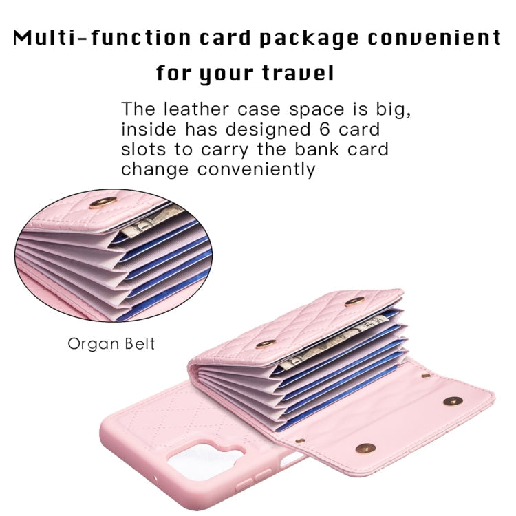 Horizontal Wallet Rhombic Leather Phone Case, For Samsung Galaxy A12, For Samsung Galaxy A34 5G, For Samsung Galaxy A52 4G / 5G, For Samsung Galaxy A53 5G