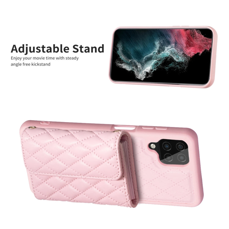 Horizontal Wallet Rhombic Leather Phone Case, For Samsung Galaxy A12, For Samsung Galaxy A34 5G, For Samsung Galaxy A52 4G / 5G, For Samsung Galaxy A53 5G