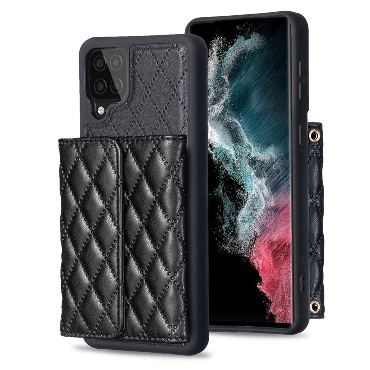 Horizontal Wallet Rhombic Leather Phone Case, For Samsung Galaxy A12, For Samsung Galaxy A34 5G, For Samsung Galaxy A52 4G / 5G, For Samsung Galaxy A53 5G