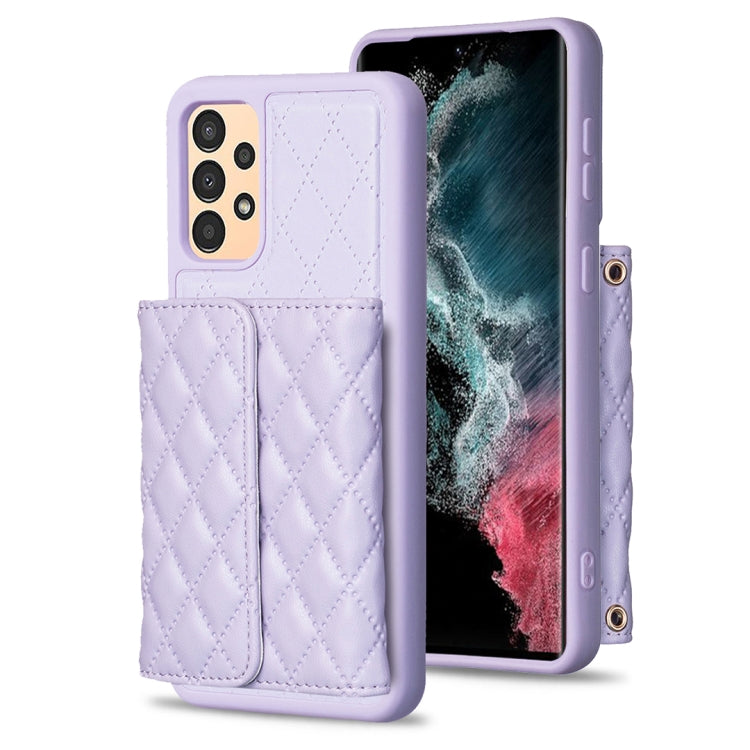 Horizontal Wallet Rhombic Leather Phone Case, For Samsung Galaxy A54 5G, For Samsung Galaxy A13 4G