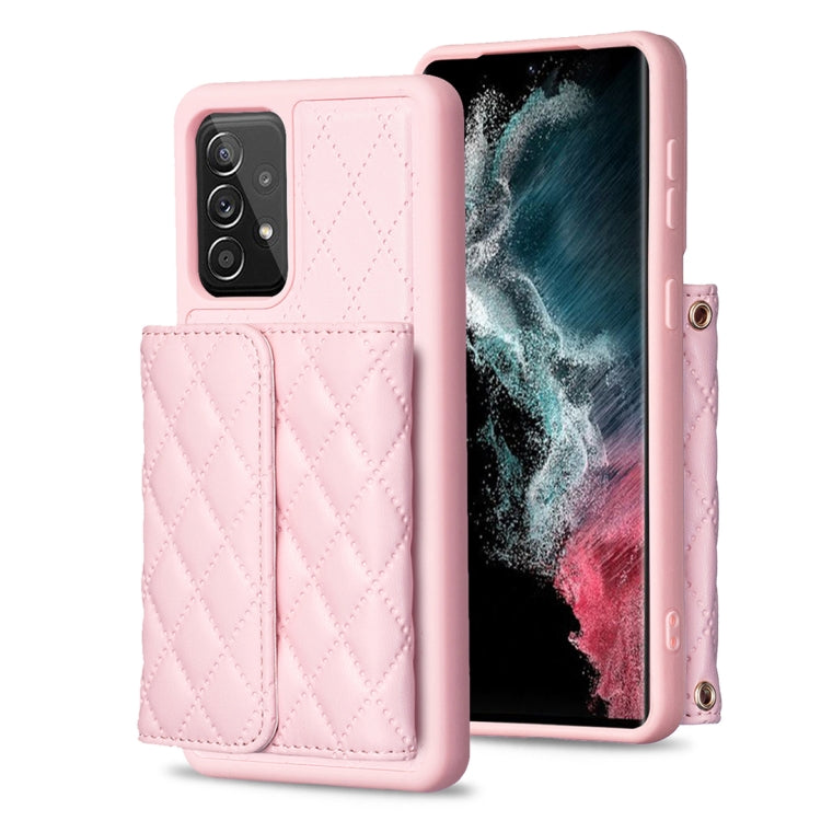 Horizontal Wallet Rhombic Leather Phone Case, For Samsung Galaxy A12, For Samsung Galaxy A34 5G, For Samsung Galaxy A52 4G / 5G, For Samsung Galaxy A53 5G