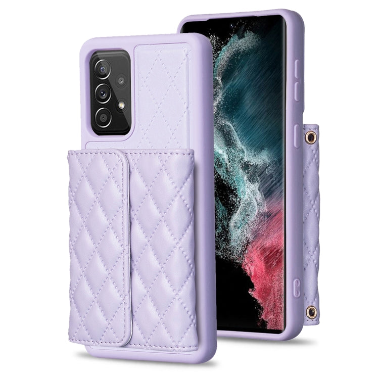 Horizontal Wallet Rhombic Leather Phone Case, For Samsung Galaxy A12, For Samsung Galaxy A34 5G, For Samsung Galaxy A52 4G / 5G, For Samsung Galaxy A53 5G