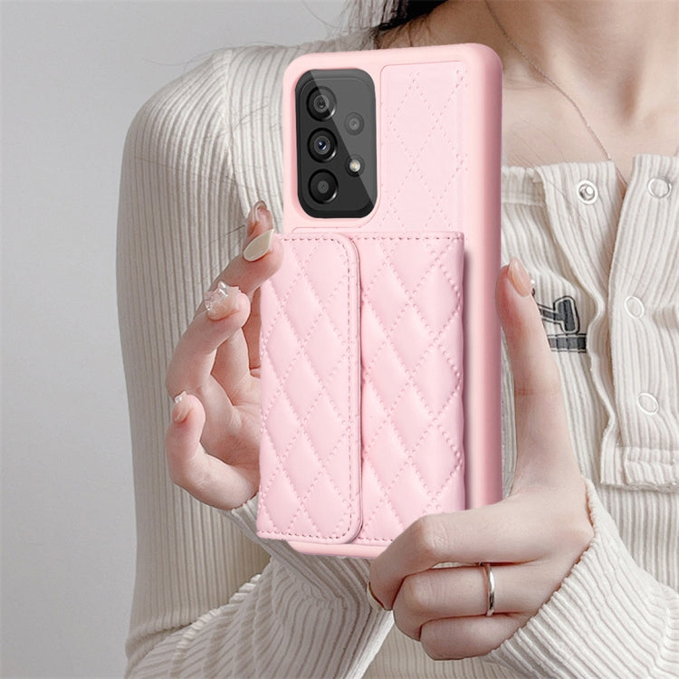 Horizontal Wallet Rhombic Leather Phone Case, For Samsung Galaxy A54 5G, For Samsung Galaxy A13 4G