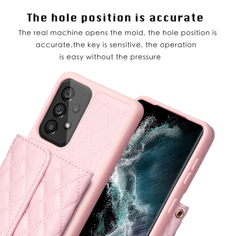 Horizontal Wallet Rhombic Leather Phone Case, For Samsung Galaxy A54 5G, For Samsung Galaxy A13 4G