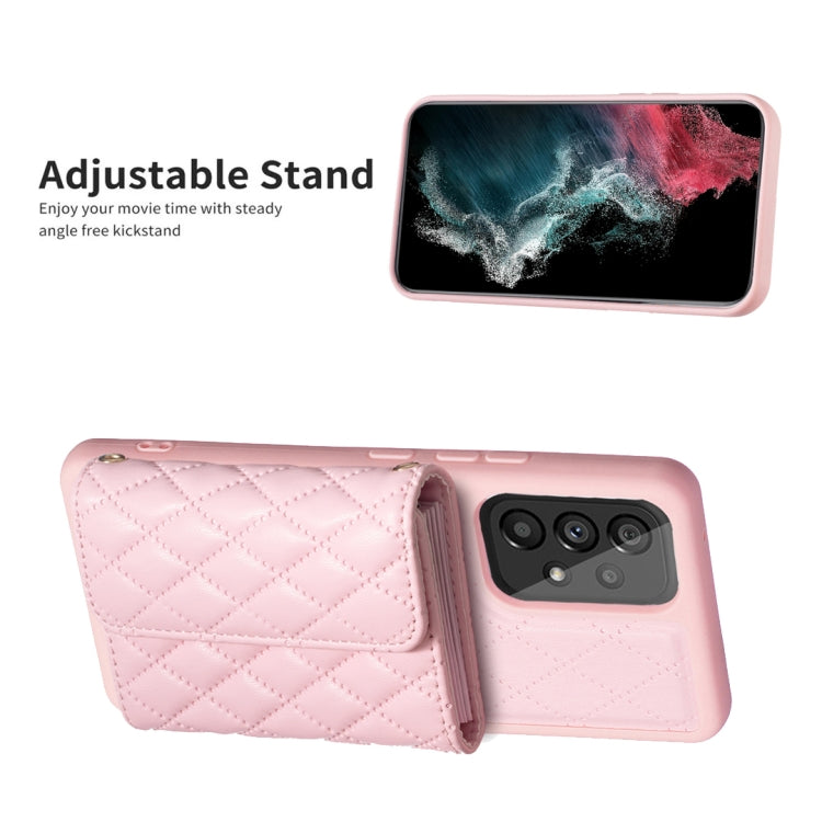 Horizontal Wallet Rhombic Leather Phone Case, For Samsung Galaxy A54 5G, For Samsung Galaxy A13 4G