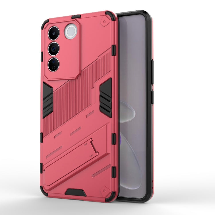 Punk Armor 2 in 1 PC + TPU Shockproof Phone Case with Invisible Holder, For vivo iQOO 11 5G, For vivo iQOO 11 Pro 5G, For vivo S16e 5G