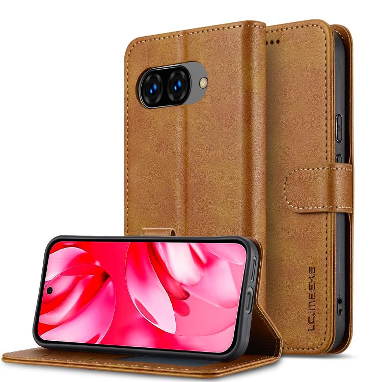 LC.IMEEKE Calf Texture Flip Leather Phone Case, For Google Pixel 10 / 10 Pro, For Google Pixel 9a, For Google Pixel 9 Pro XL, For Google Pixel 9 / 9 Pro