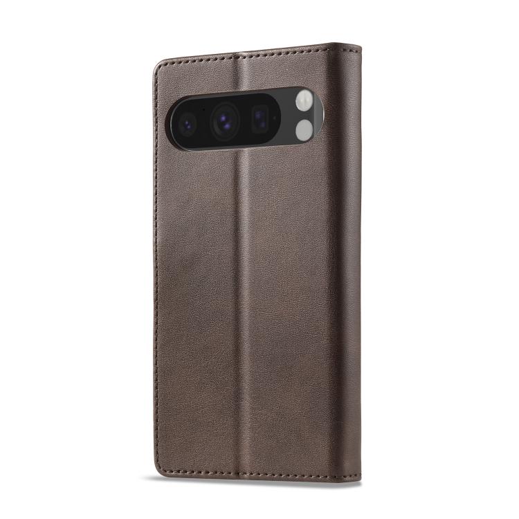 LC.IMEEKE Calf Texture Flip Leather Phone Case, For Google Pixel 10 / 10 Pro, For Google Pixel 9a, For Google Pixel 9 Pro XL, For Google Pixel 9 / 9 Pro
