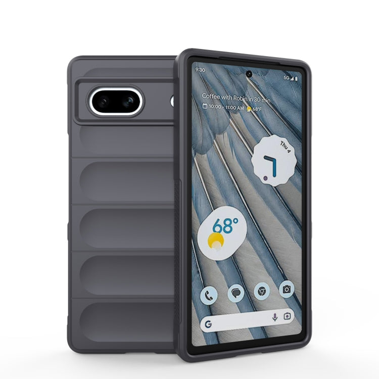 Magic Shield TPU + Flannel Phone Case, For Google Pixel 7a