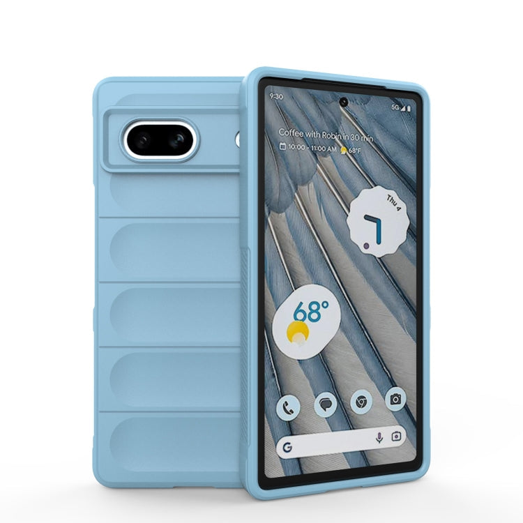 Magic Shield TPU + Flannel Phone Case, For Google Pixel 7a