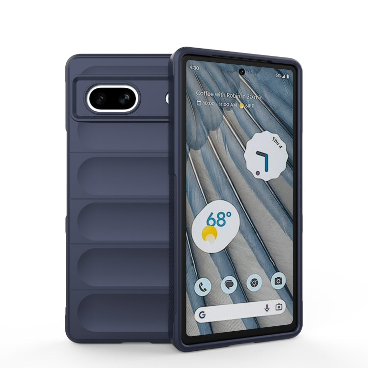Magic Shield TPU + Flannel Phone Case, For Google Pixel 7a