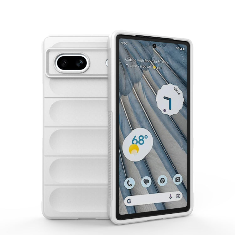 Magic Shield TPU + Flannel Phone Case, For Google Pixel 7a