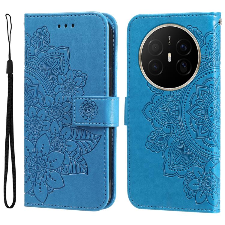 Seven-petal Flowers Embossing Leather Phone Case, For Huawei nova 15 Pro / nova 15 Ultra, For Huawei Mate 70 Air 5G, For Huawei nova 14 Lite, For Huawei Maimang 40 5G