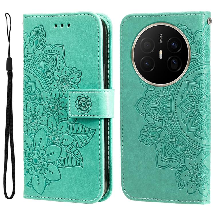 Seven-petal Flowers Embossing Leather Phone Case, For Huawei nova 15 Pro / nova 15 Ultra, For Huawei Mate 70 Air 5G, For Huawei nova 14 Lite, For Huawei Maimang 40 5G