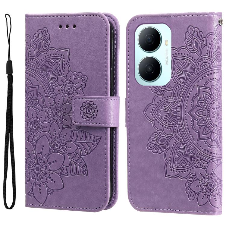 Seven-petal Flowers Embossing Leather Phone Case, For Huawei nova 15 Pro / nova 15 Ultra, For Huawei Mate 70 Air 5G, For Huawei nova 14 Lite, For Huawei Maimang 40 5G