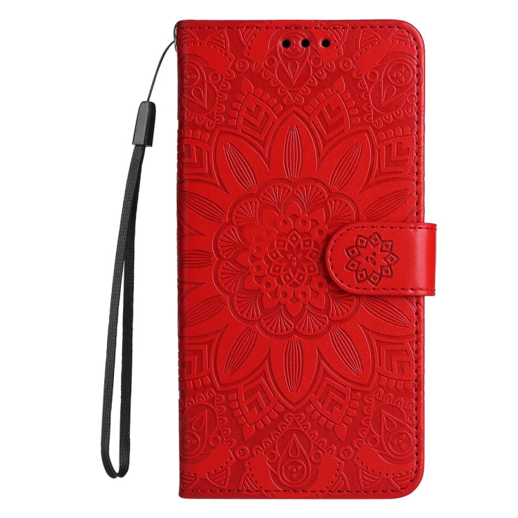 Embossed Sunflower Leather Phone Case, For Realme C55, For Realme GT Neo 5 5G / GT3