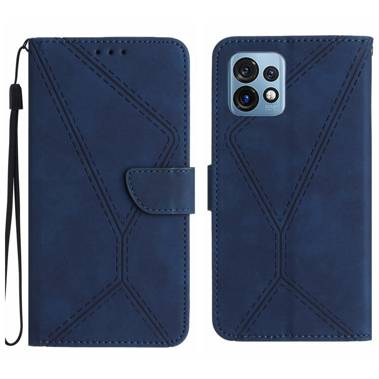 Stitching Embossed Leather Phone Case, For Motorola Edge 40, For Motorola Moto G Power 2023, For Motorola Moto G Stylus 5G 2023, For Motorola Edge 40 Pro 5G