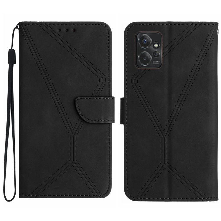 Stitching Embossed Leather Phone Case, For Motorola Edge 40, For Motorola Moto G Power 2023, For Motorola Moto G Stylus 5G 2023, For Motorola Edge 40 Pro 5G