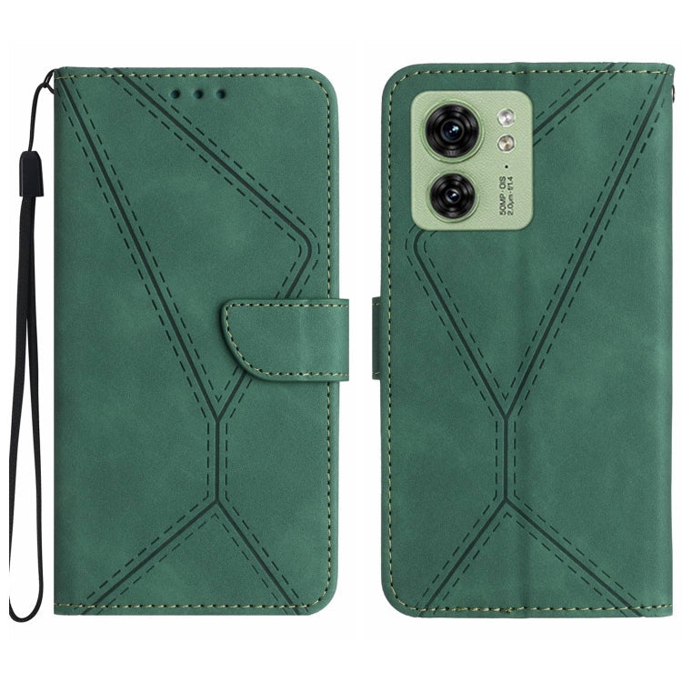 Stitching Embossed Leather Phone Case, For Motorola Edge 40, For Motorola Moto G Power 2023, For Motorola Moto G Stylus 5G 2023, For Motorola Edge 40 Pro 5G