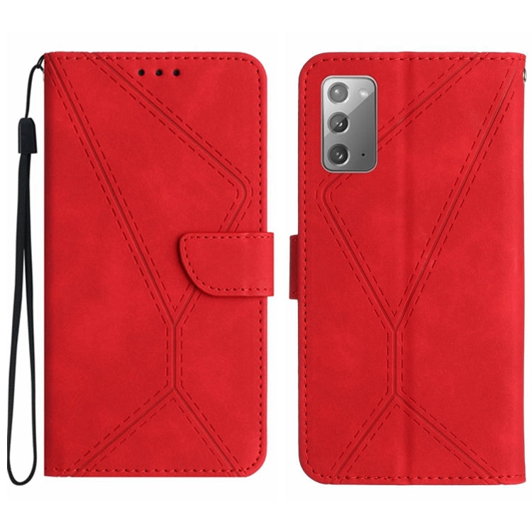 Stitching Embossed Leather Phone Case, For Samsung Galaxy S20 FE, For Samsung Galaxy S10, For Samsung Galaxy S10+, For Samsung Galaxy Note20
