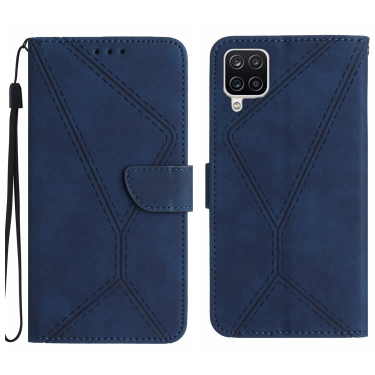 Stitching Embossed Leather Phone Case, For Samsung Galaxy A20 / A30, For Samsung Galaxy A20e / A10e, For Samsung Galaxy A22 4G, For Samsung Galaxy A22 5G