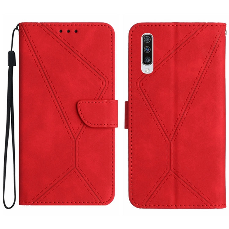 Stitching Embossed Leather Phone Case, For Samsung Galaxy A54 5G, For Samsung Galaxy A70 / A70s, For Samsung Galaxy A71 4G, For Samsung Galaxy A71 5G
