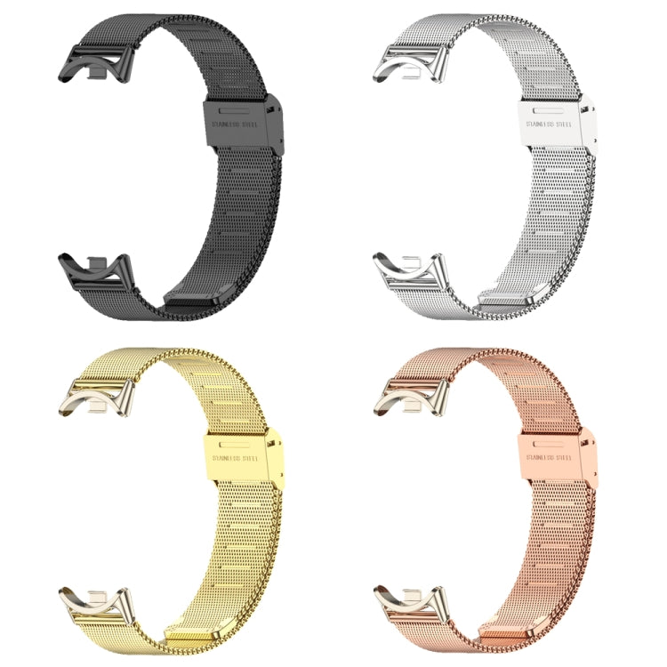 Mijobs Milan Buckle Metal Stainless Steel Watch Band, For Xiaomi Smart Band 10 / 9 / 8