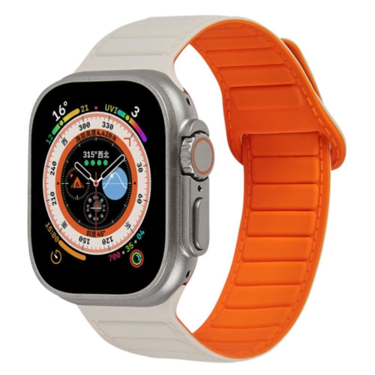 Loop Magnetic Silicone Watch Band, For Apple Watch 7 45mm