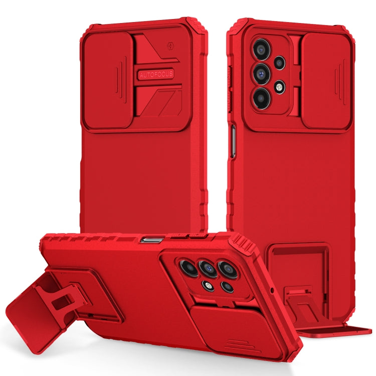 Stereoscopic Holder Sliding Camshield Phone Case, For Samsung Galaxy S20 FE, For Samsung Galaxy A23 4G, For Samsung Galaxy S22+ 5G