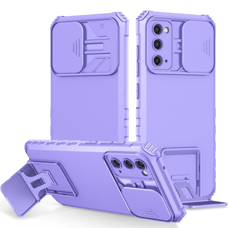 Stereoscopic Holder Sliding Camshield Phone Case, For Samsung Galaxy S20 FE, For Samsung Galaxy A23 4G, For Samsung Galaxy S22+ 5G