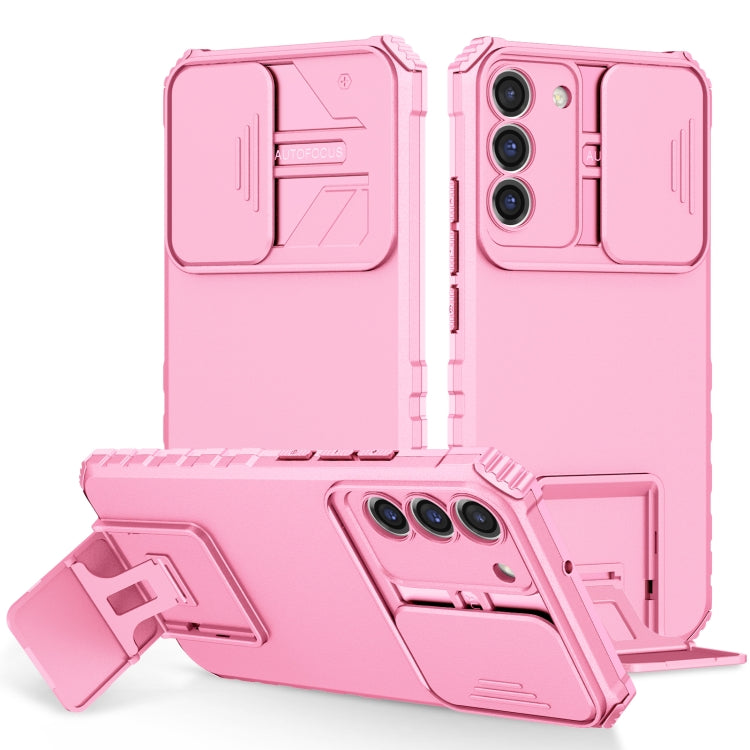 Stereoscopic Holder Sliding Camshield Phone Case, For Samsung Galaxy S20 FE, For Samsung Galaxy A23 4G, For Samsung Galaxy S22+ 5G