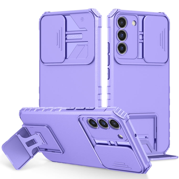 Stereoscopic Holder Sliding Camshield Phone Case, For Samsung Galaxy S20 FE, For Samsung Galaxy A23 4G, For Samsung Galaxy S22+ 5G