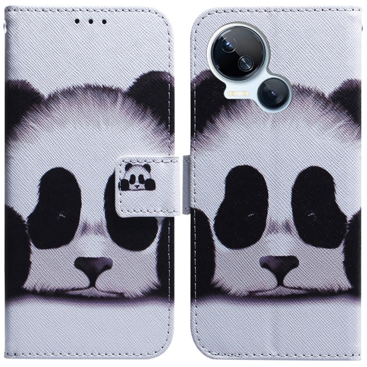 Coloured Drawing Flip Leather Phone Case, For Tecno Camon 20 Pro 4G / 20, For Tecno Spark 10 5G